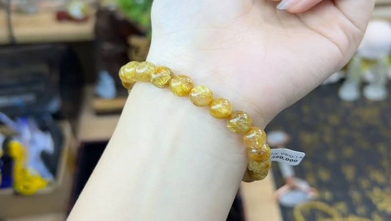 Thạch anh Vàng giúp chiêu tài