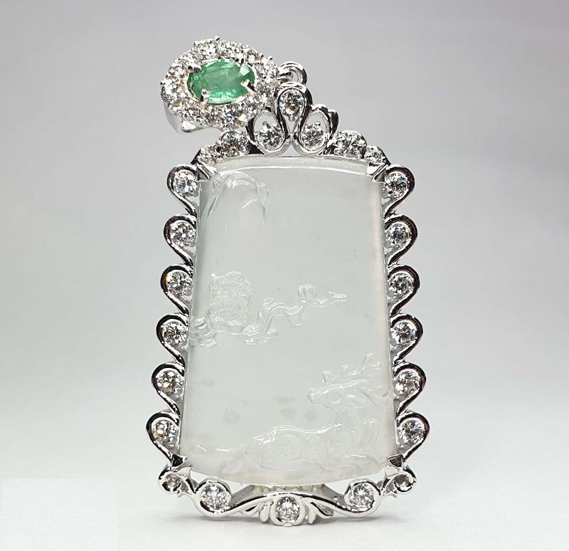 Ngọc trắng là màu cơ bản của ngọc tự nhiên cao cấp