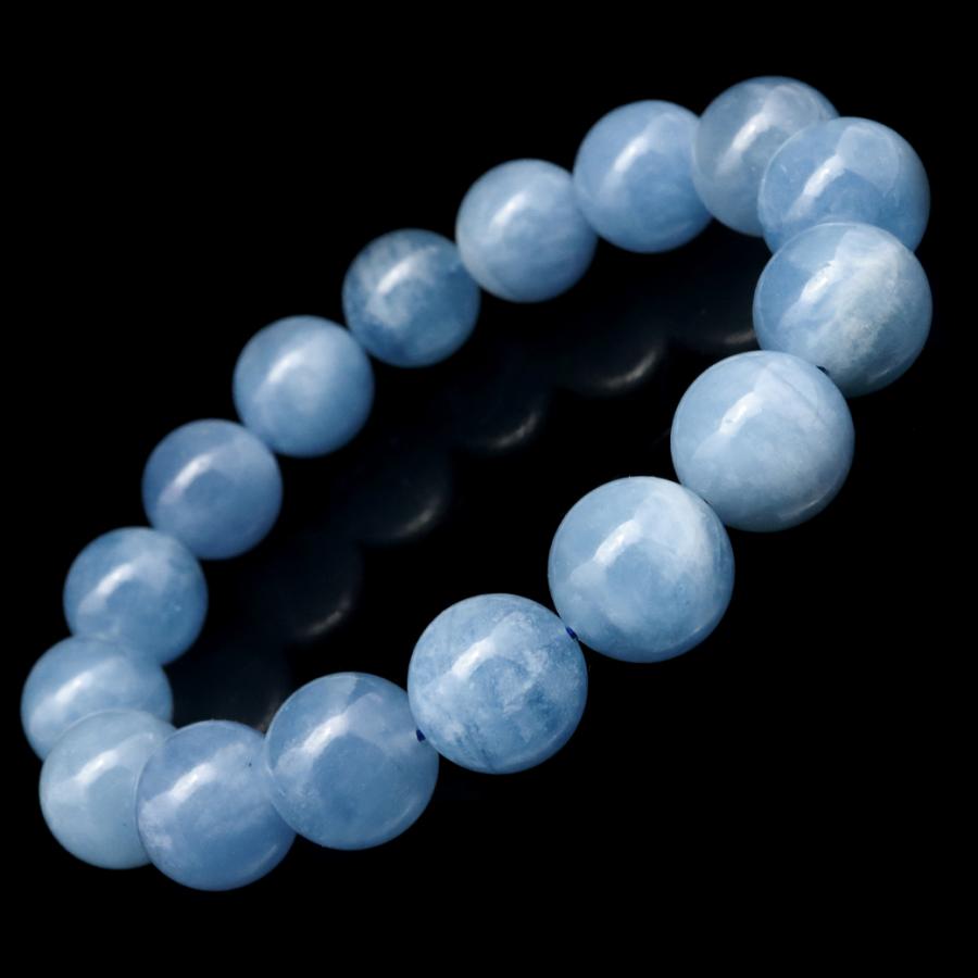 Vòng tay hải lam ngọc (aquamarine) nam