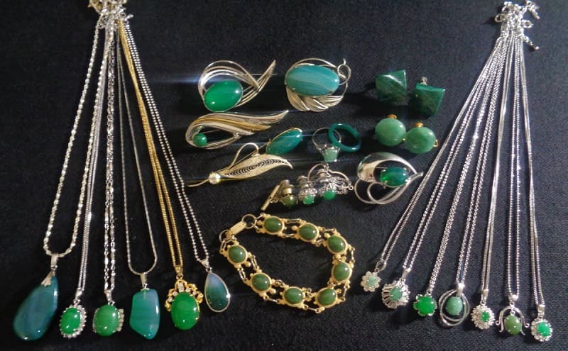 Ngọc cẩm thạch tự nhiên mang vẻ đẹp độc đáo