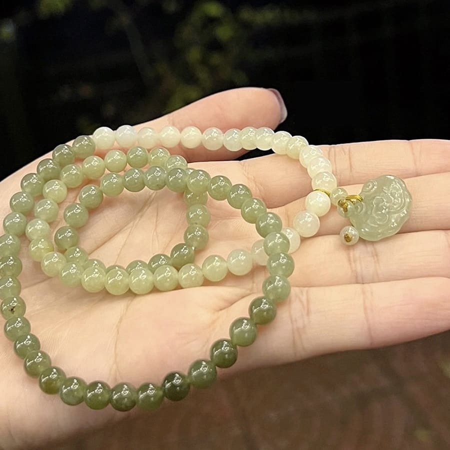 Chuỗi Ngọc Hòa Điền phong thủy mang đến may mắn và bình an